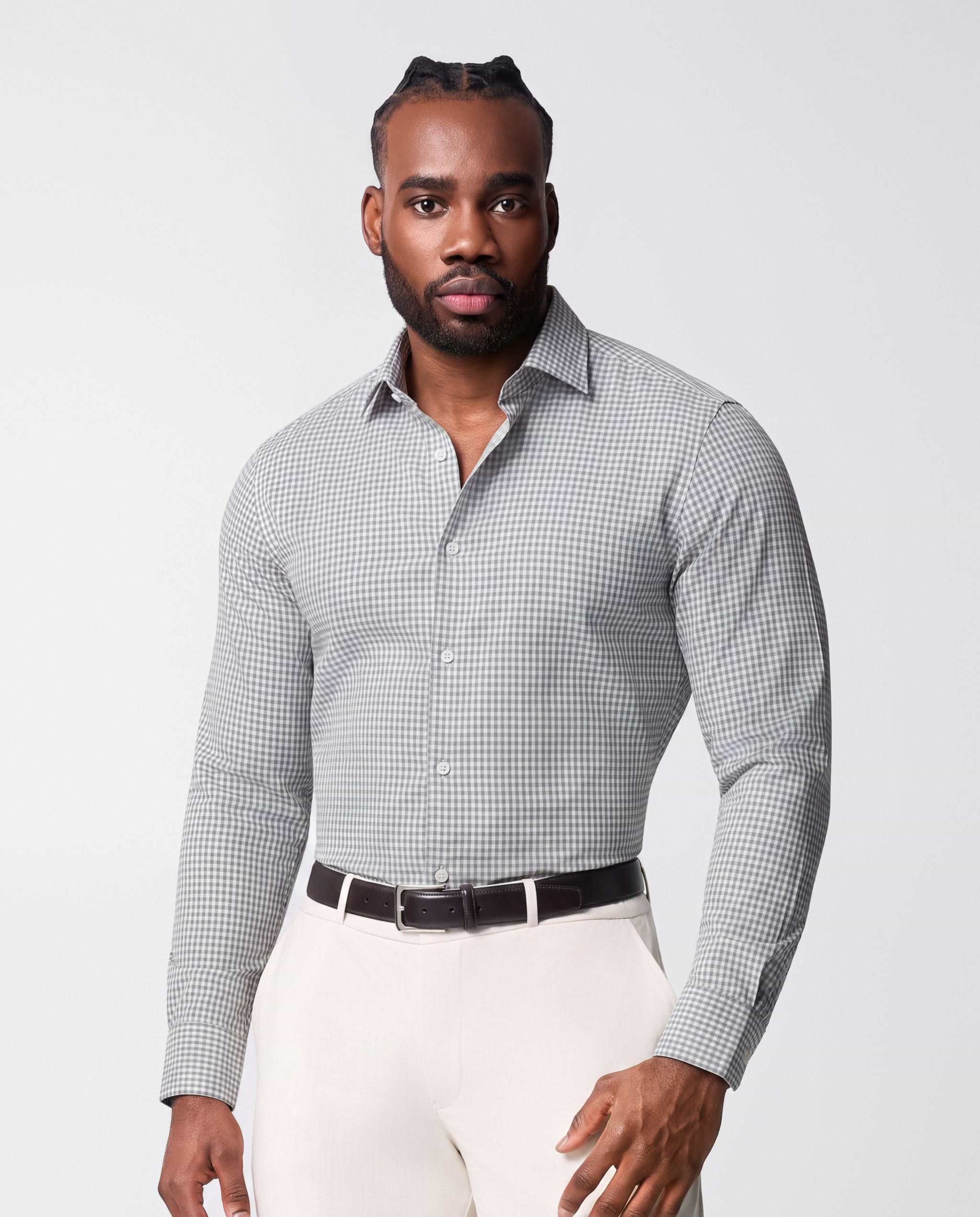"The Chaney" Forest Green Gingham