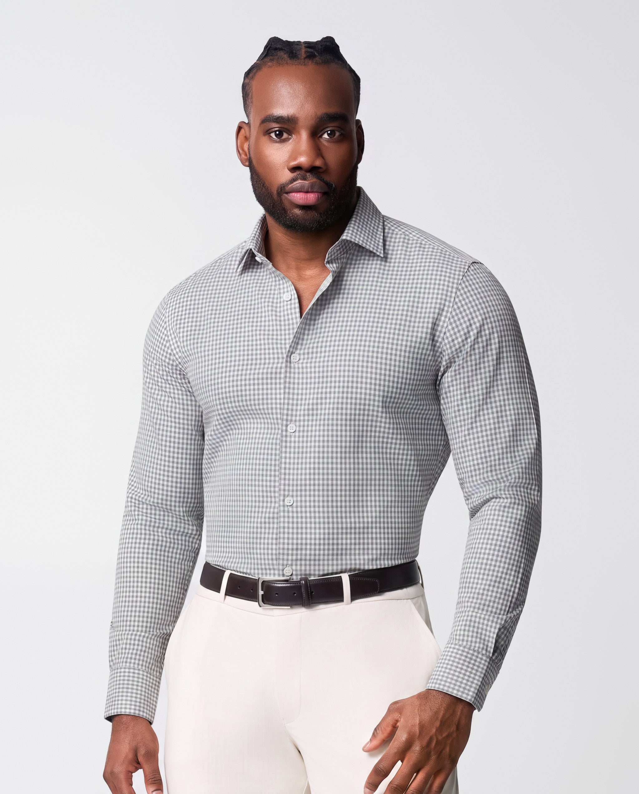 "The Chaney" Forest Green Gingham