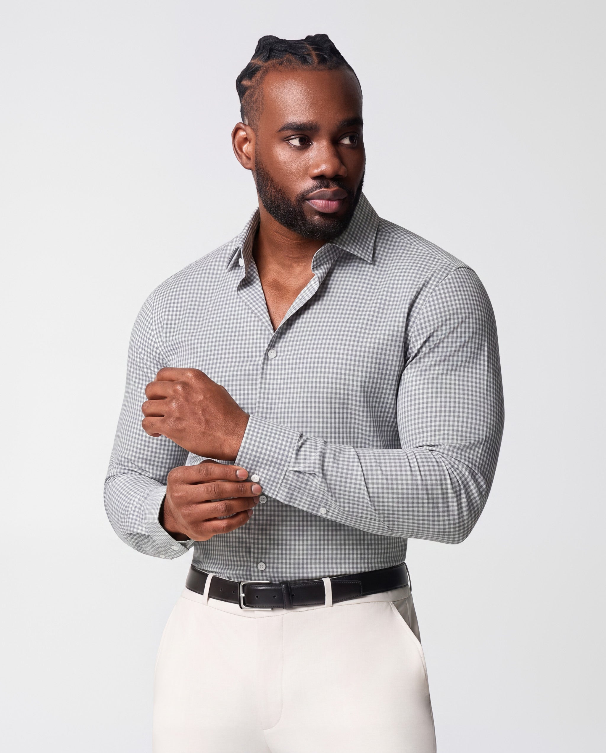 "The Chaney" Forest Green Gingham