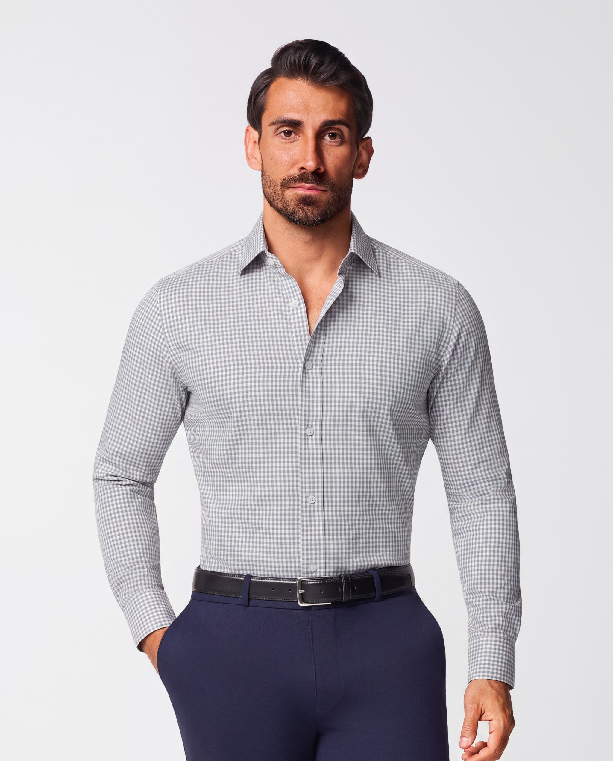 "The Chaney" Forest Green Gingham