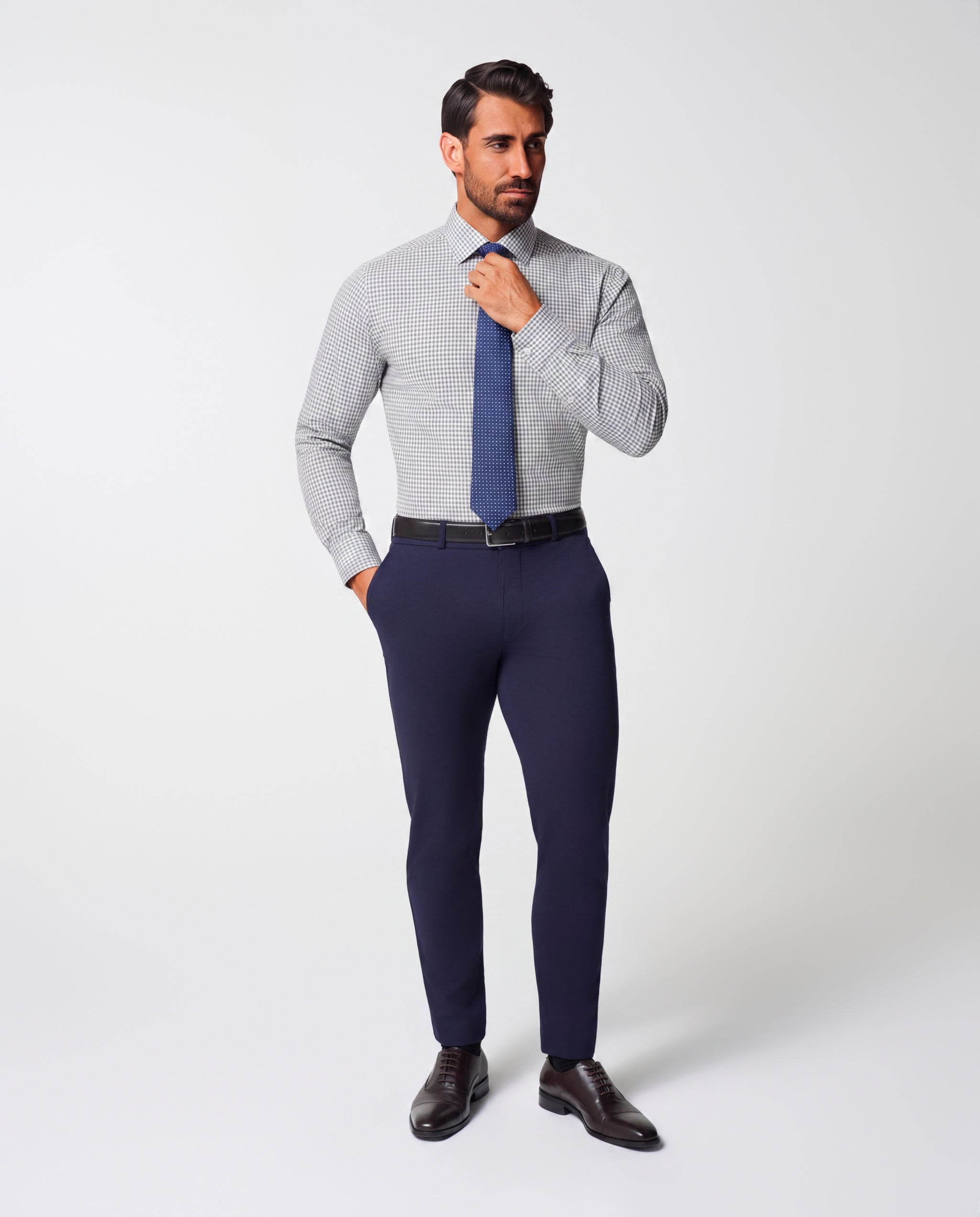 "The Chaney" Forest Green Gingham