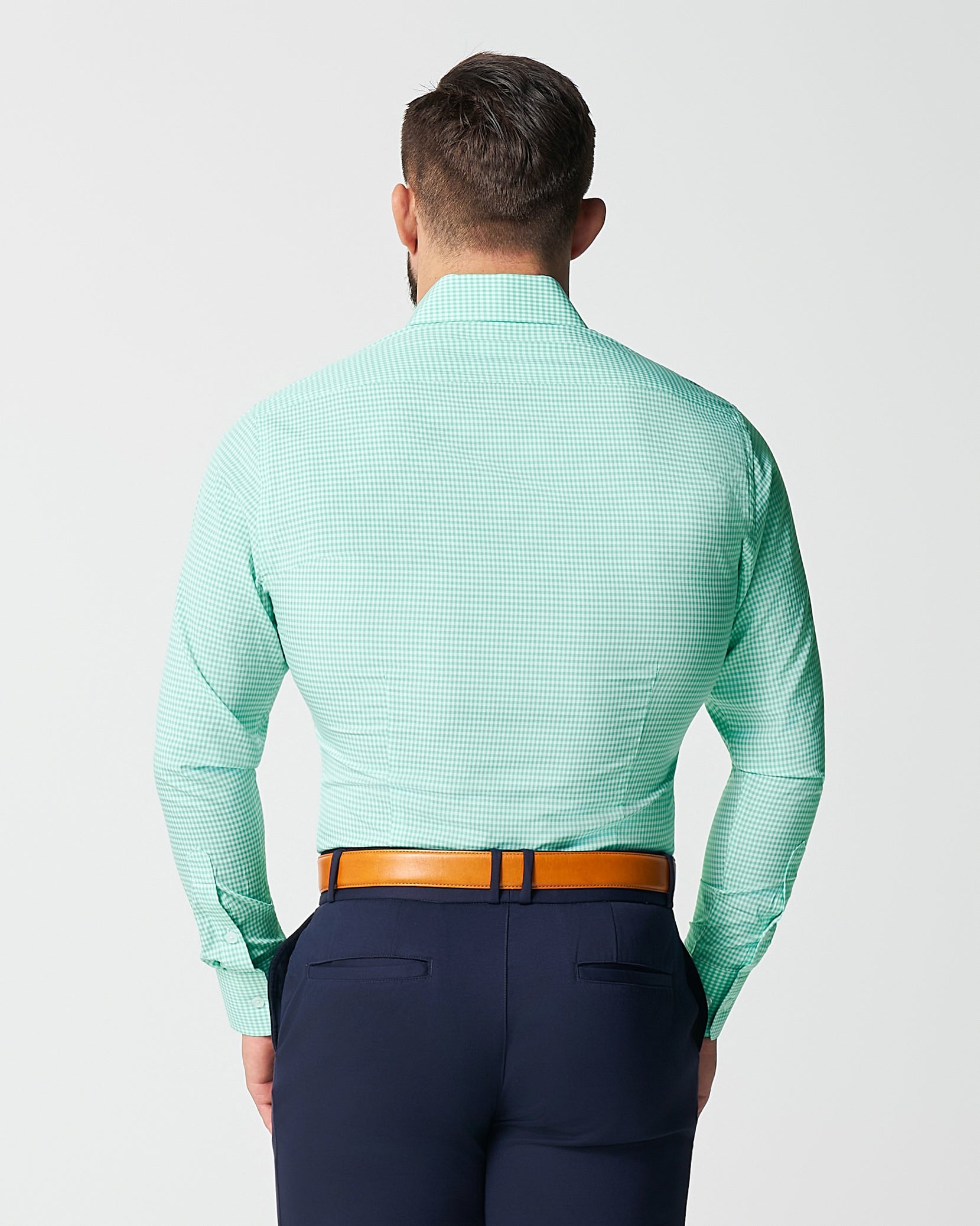"The Charley" Mint Green Gingham