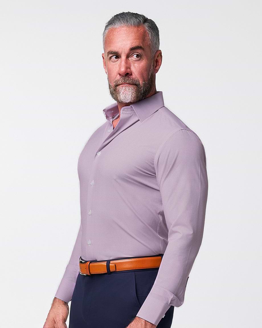 "The Cullinan" Purple Diamond Print