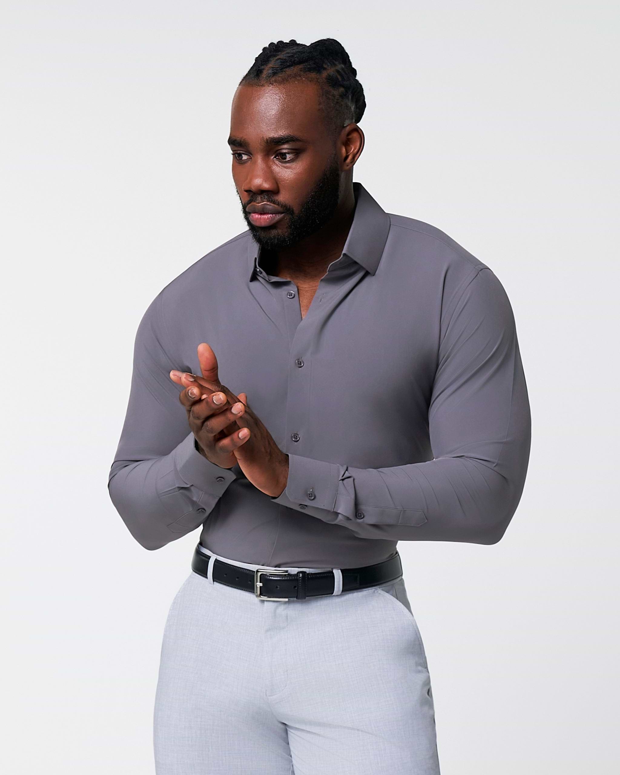 "The Ashen" Solid Dark Grey