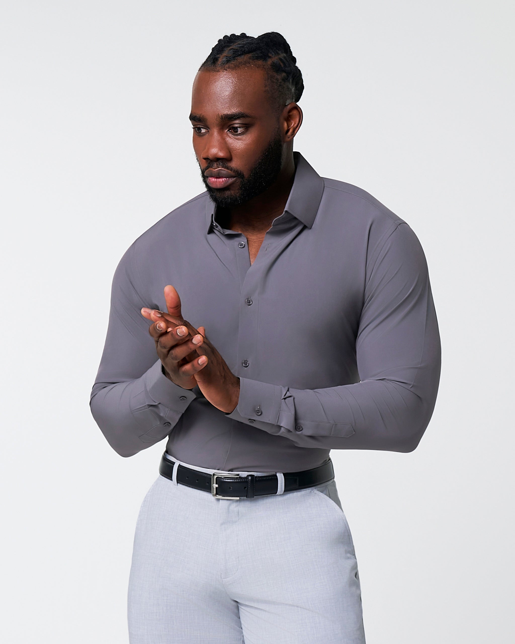 "The Ashen" Solid Dark Grey