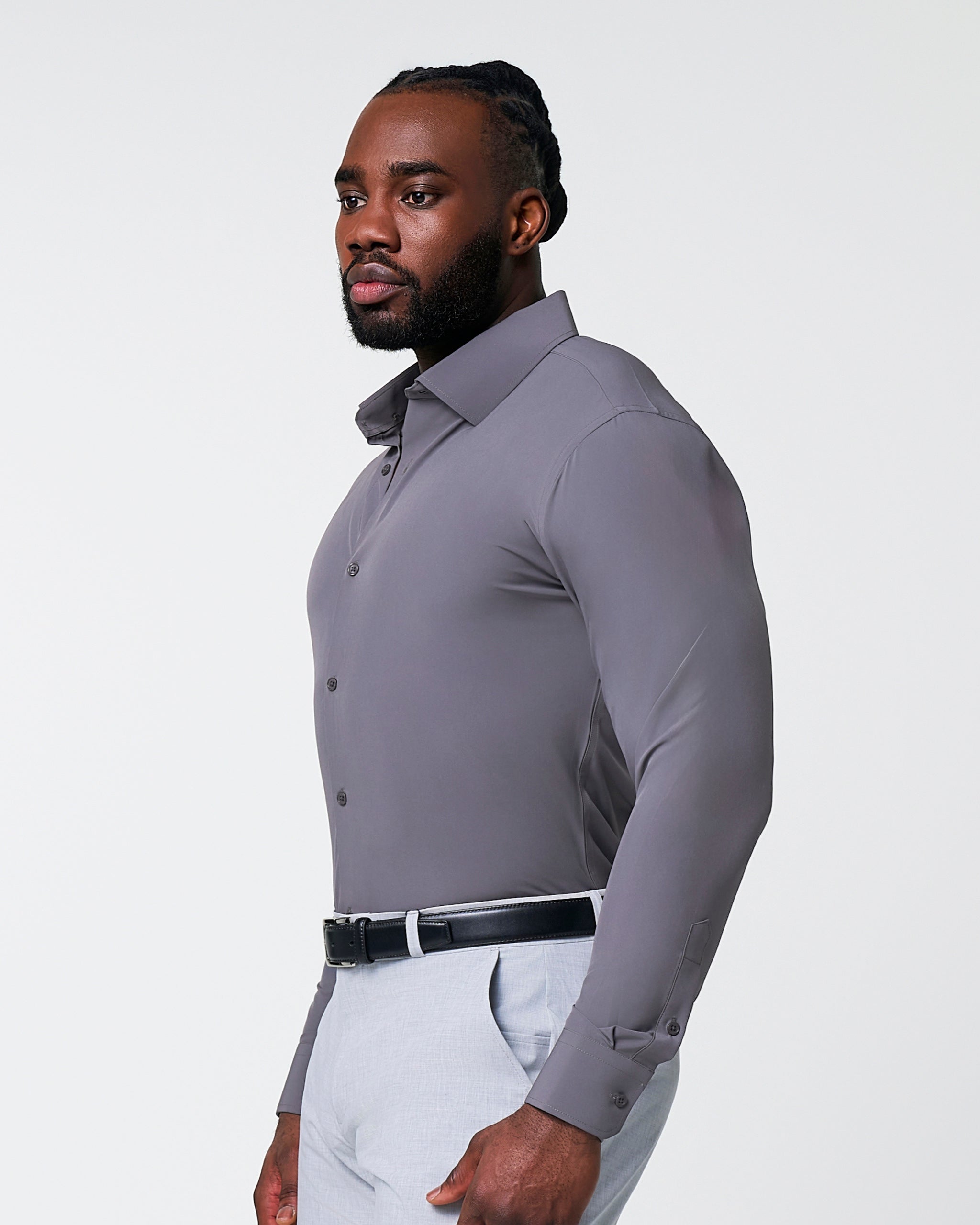 "The Ashen" Solid Dark Grey