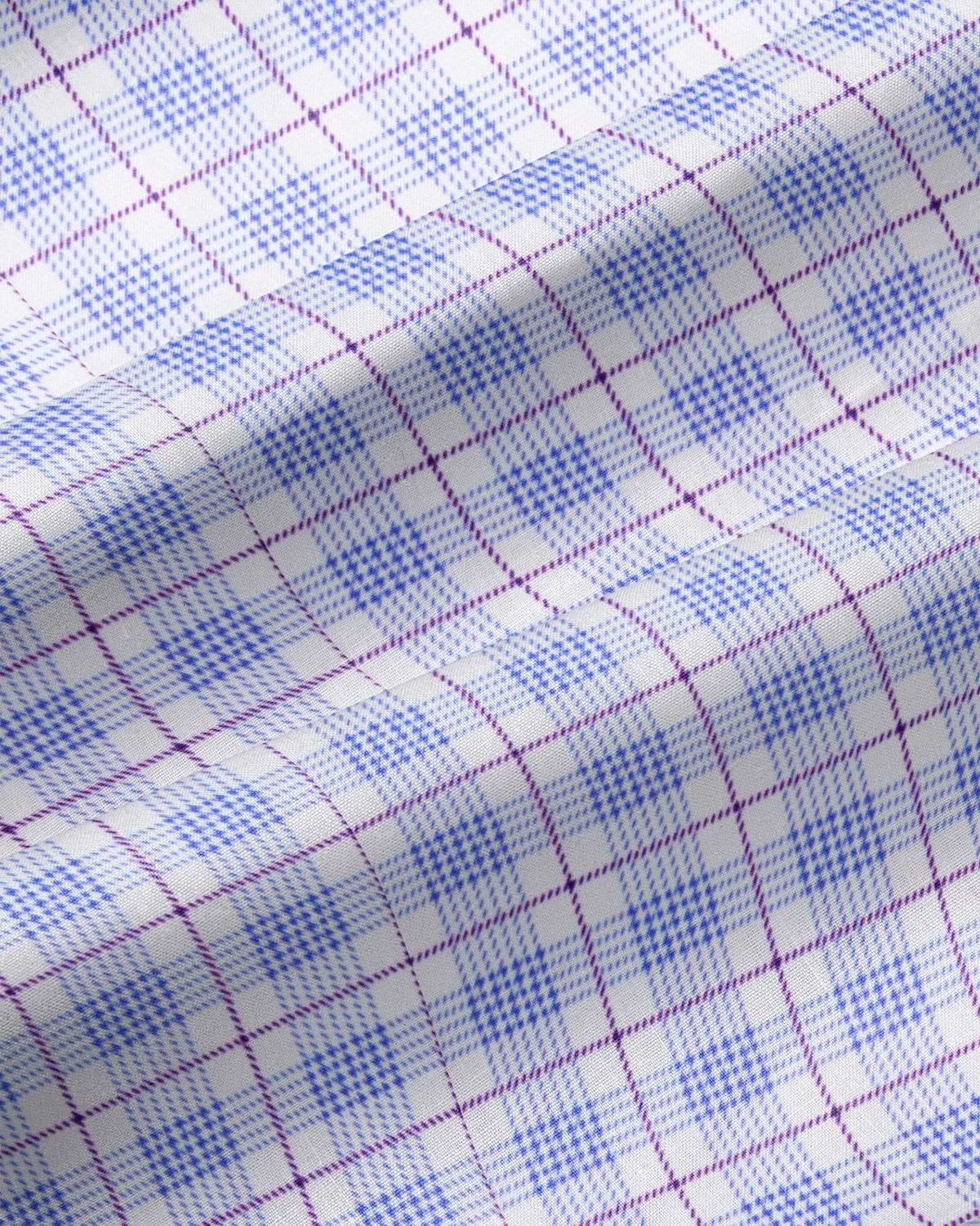 "The Baron" Purple and Blue Plaid