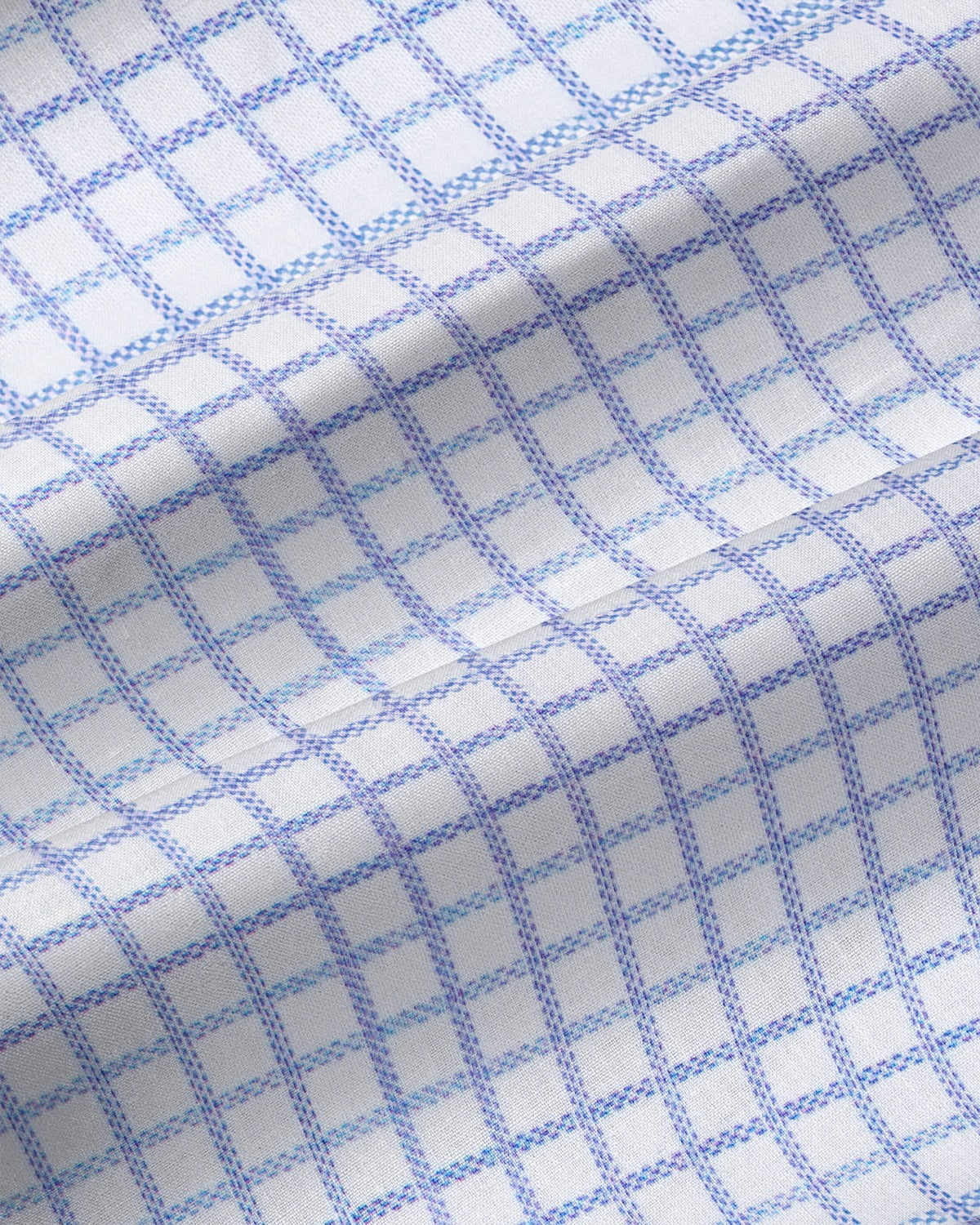"The Baxter" Blue Mini Line Patterned Windowpane