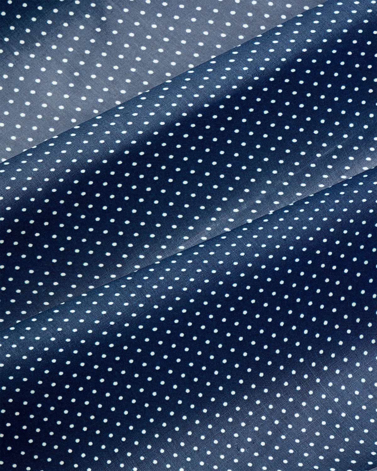 "The Boylston" Navy with White Polka Dots - Classic Fit
