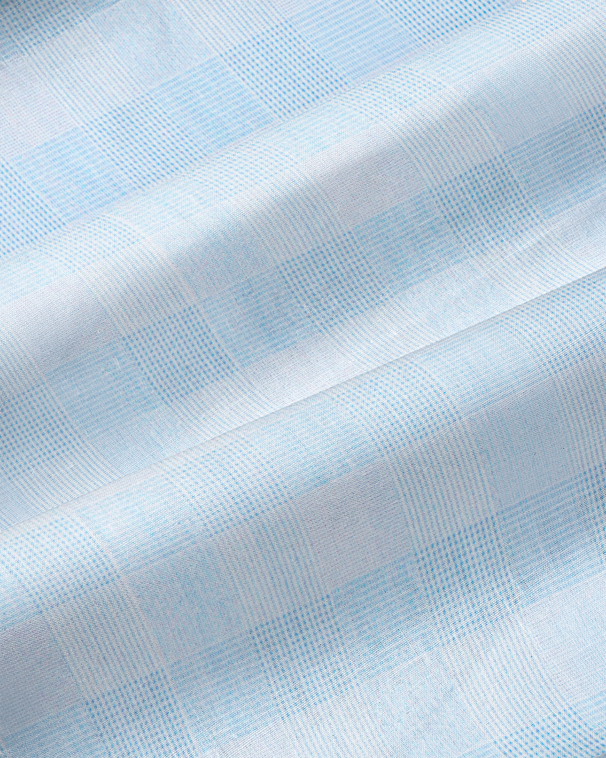 "The Flynn" Light Blue & White Plaid