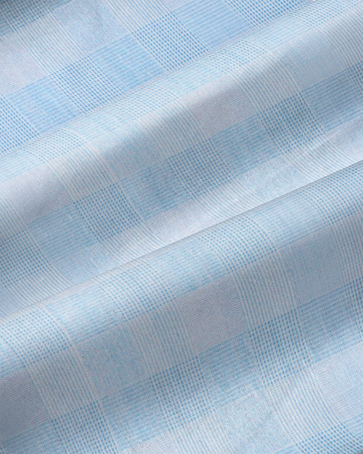 "The Flynn" Light Blue & White Plaid