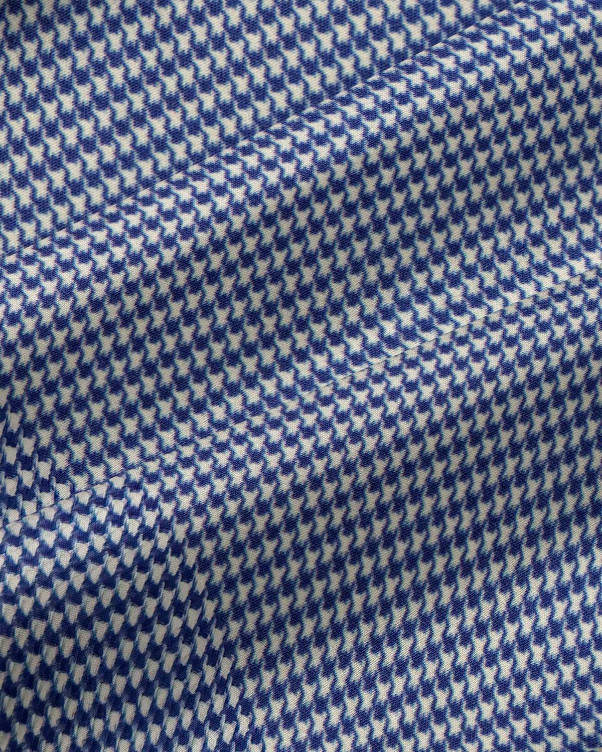 "The Holland" Dark Navy Micro Houndstooth