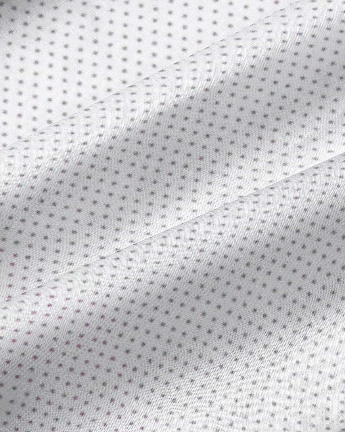 "The Johnny" Mini Grey Dot Print