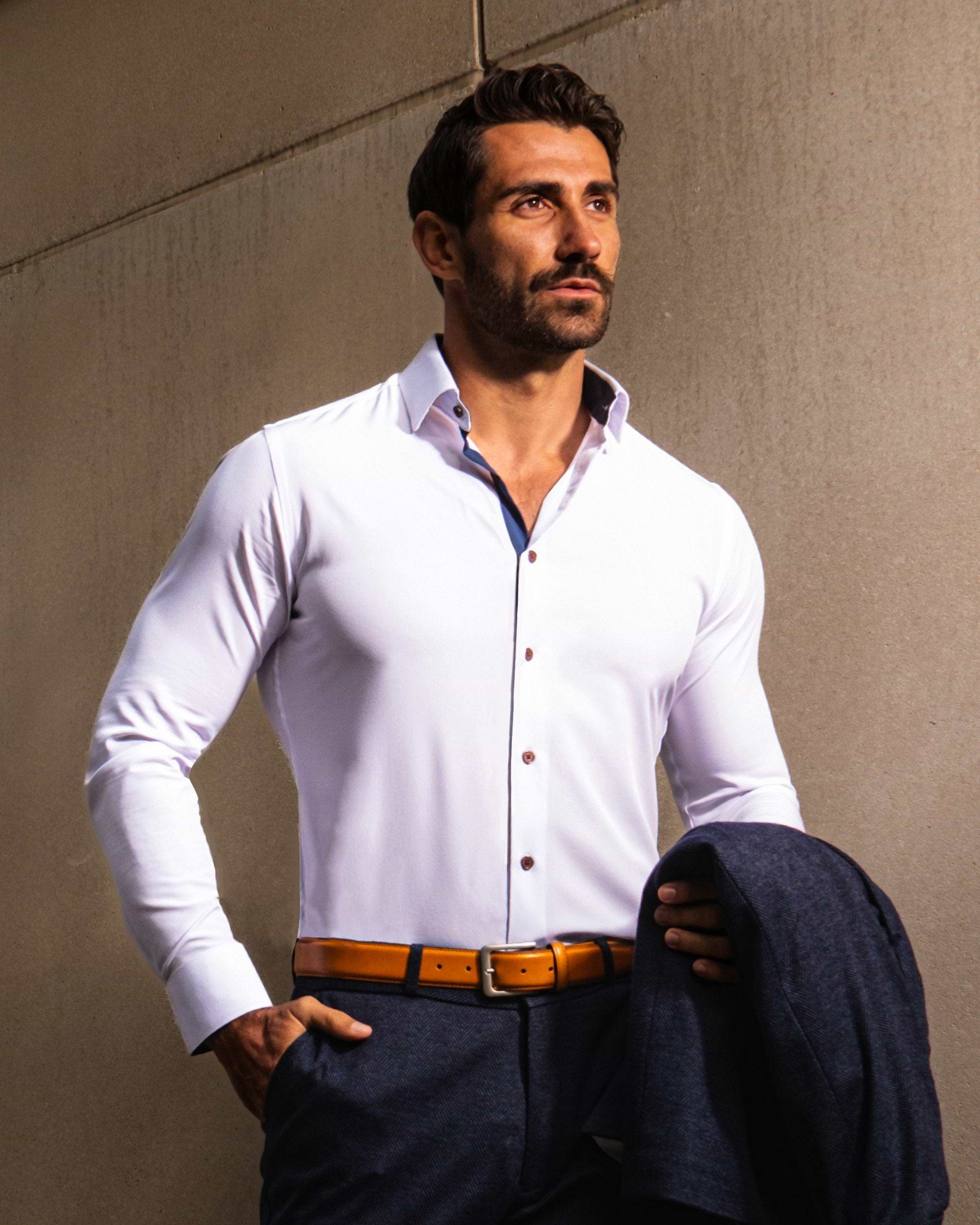 "The Springer" Limited Edition: White with Navy Accents