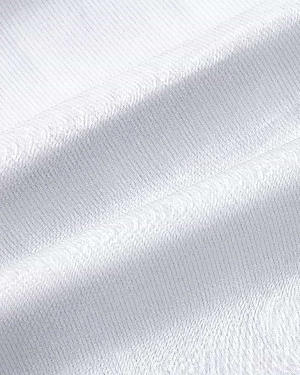 "The Fairmont" White with Lavender Mid-Stripe