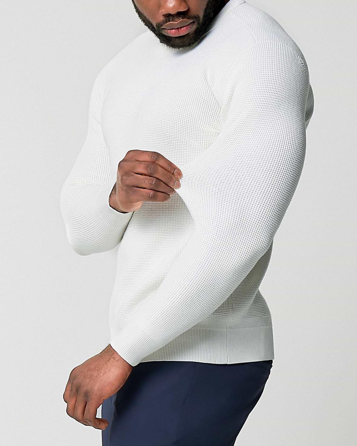 Heavy Knit Crewneck  - Cream
