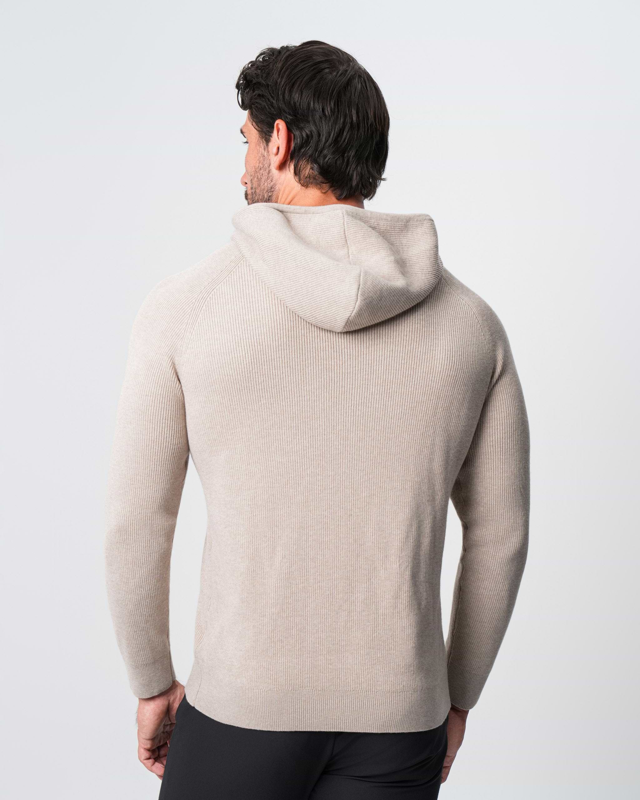 Heavy Knit Hoodie - Tan