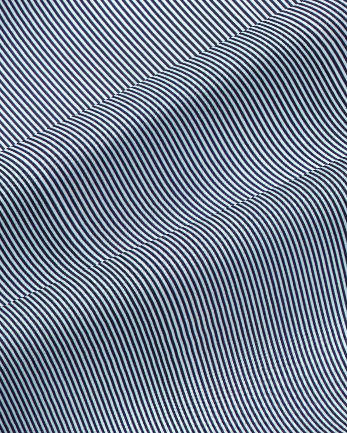 "The Hugo" Navy Pinstripe