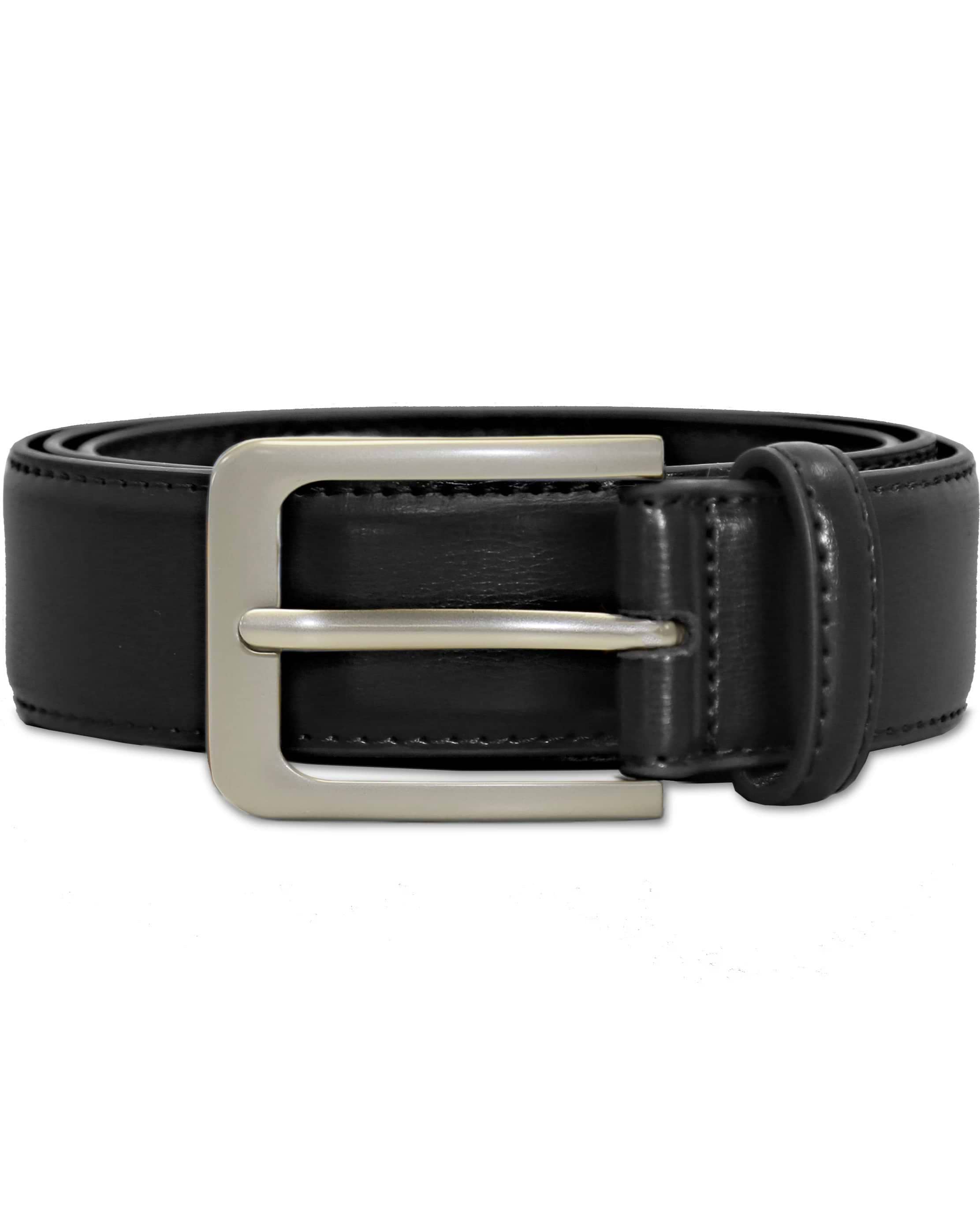 Solid Leather Belt - Black