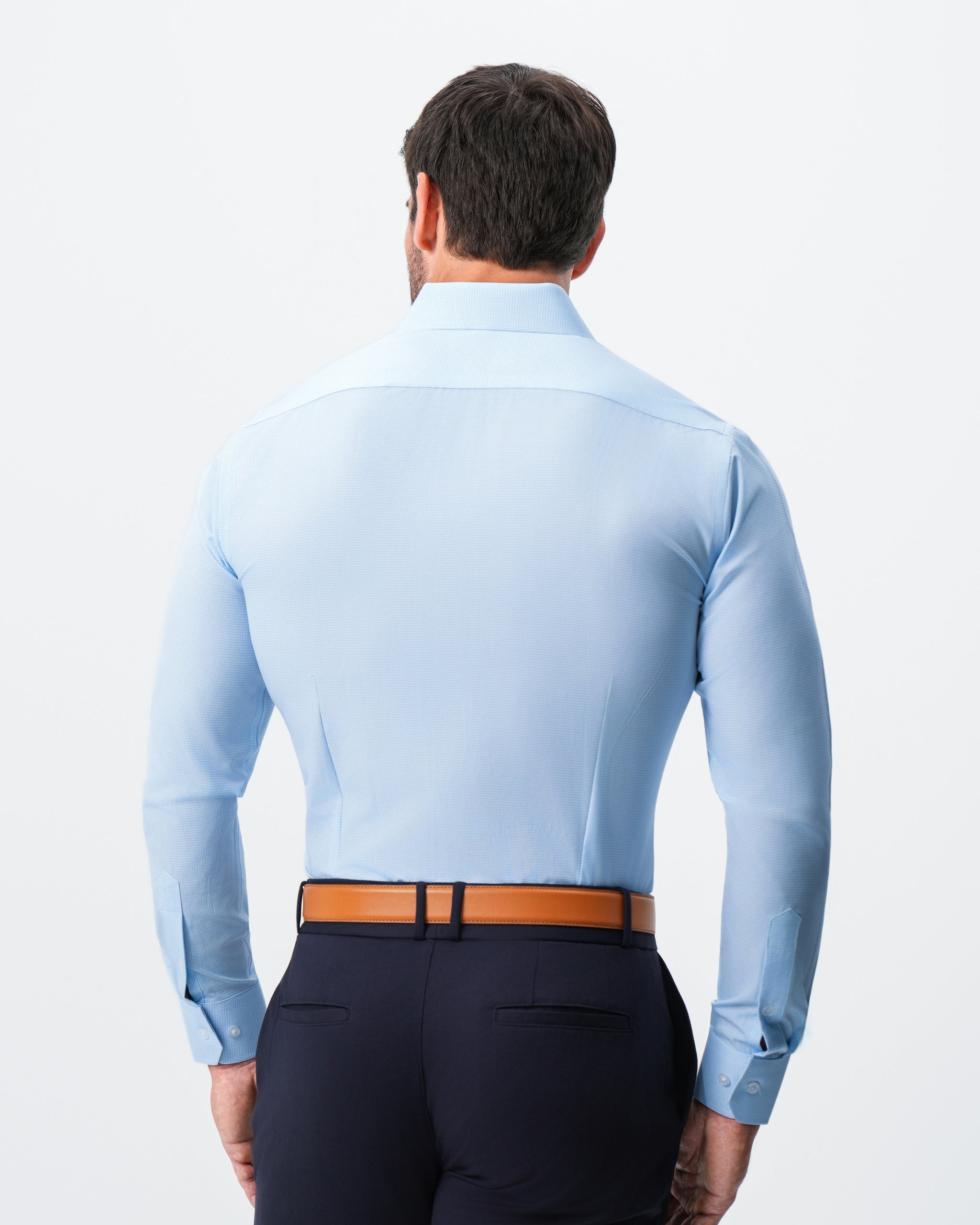 "The Kellen" Light Blue Mini Patterned