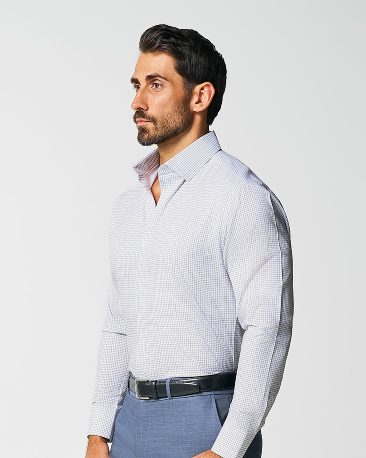 "The Luca" Black Dashed Mini Grid