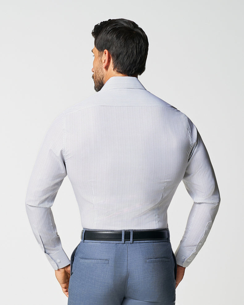 "The Luca" Black Dashed Mini Grid