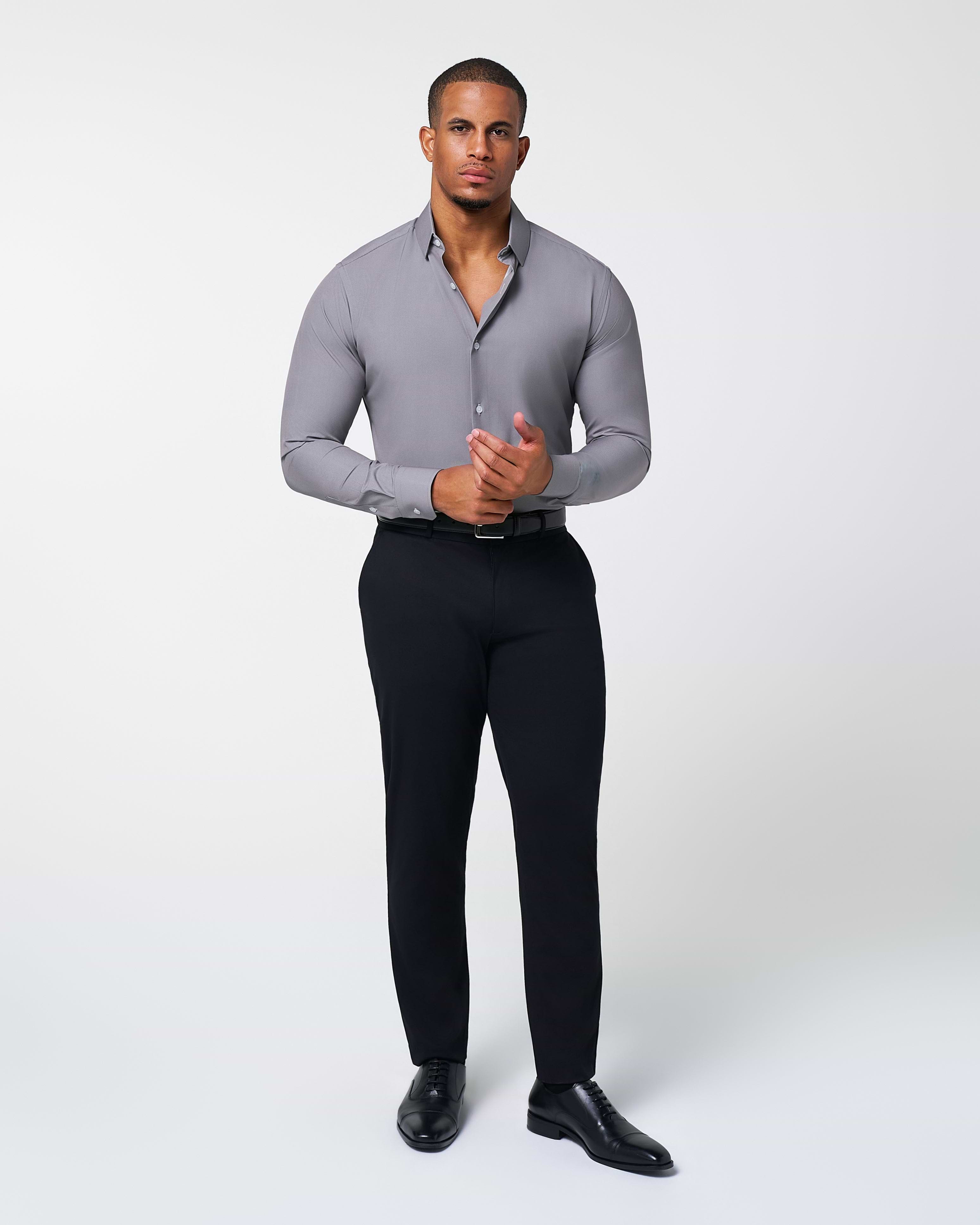 "The Mahoney" Dark Grey Weave