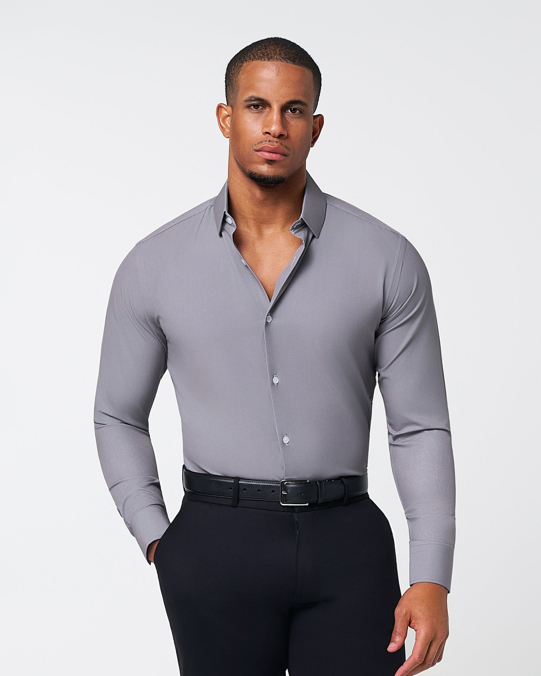 "The Mahoney" Dark Grey Weave