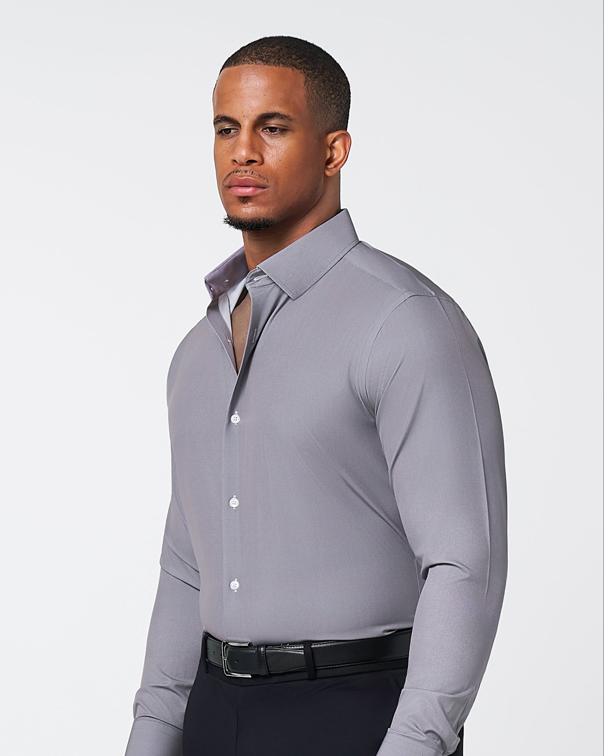 "The Mahoney" Dark Grey Weave
