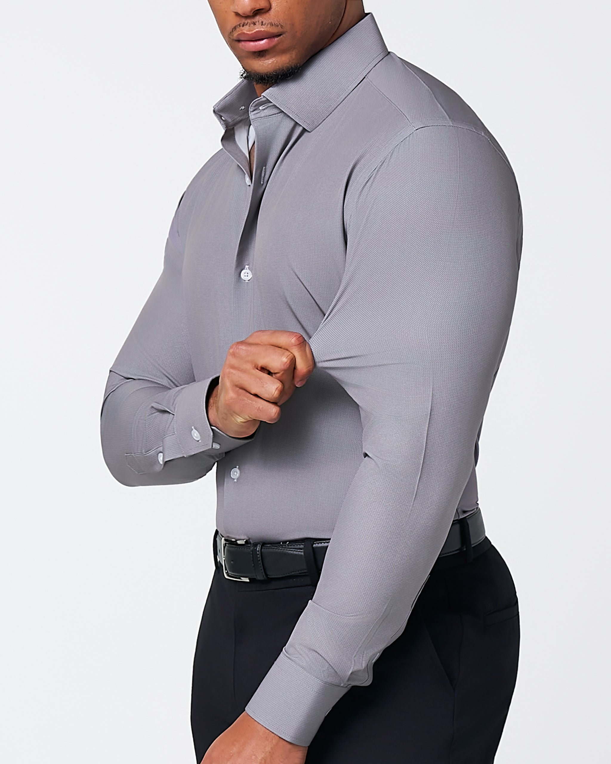 "The Mahoney" Dark Grey Weave