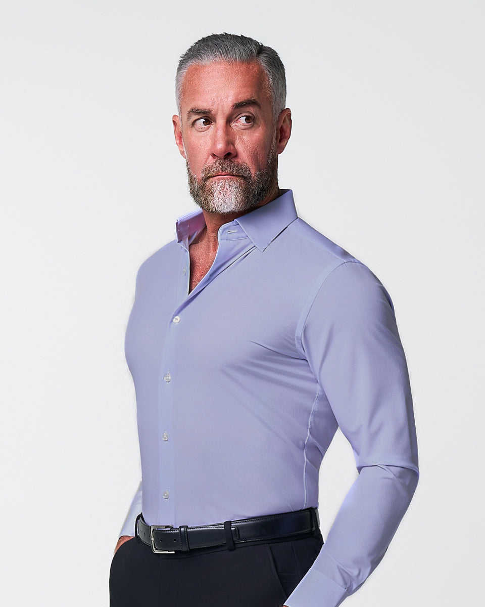 "The Melrose" Light Purple Weave