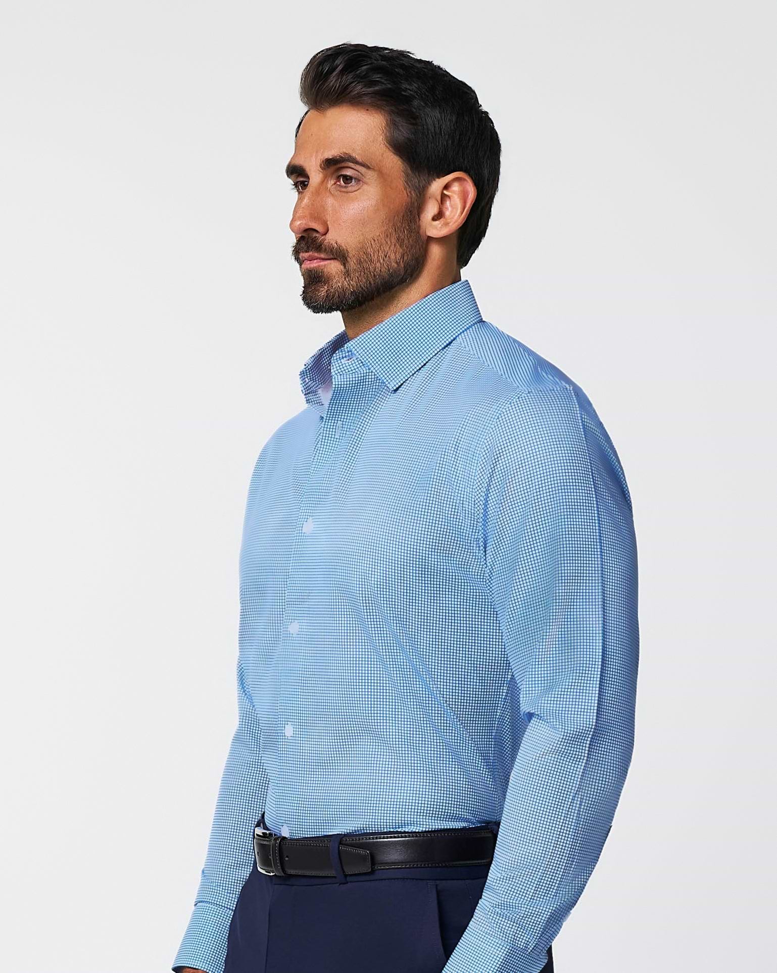 "The Meram" Blue Windowpane