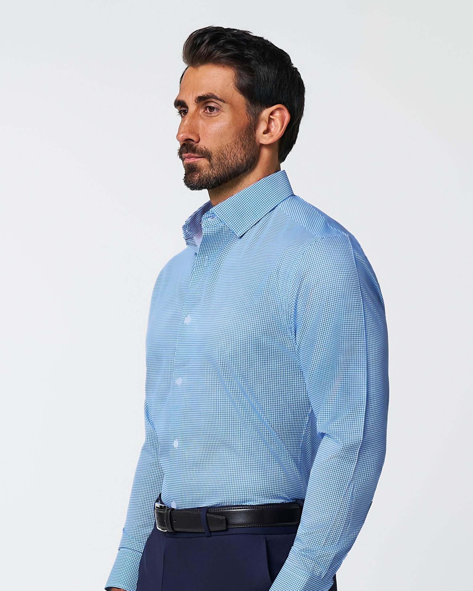 "The Meram" Blue Windowpane