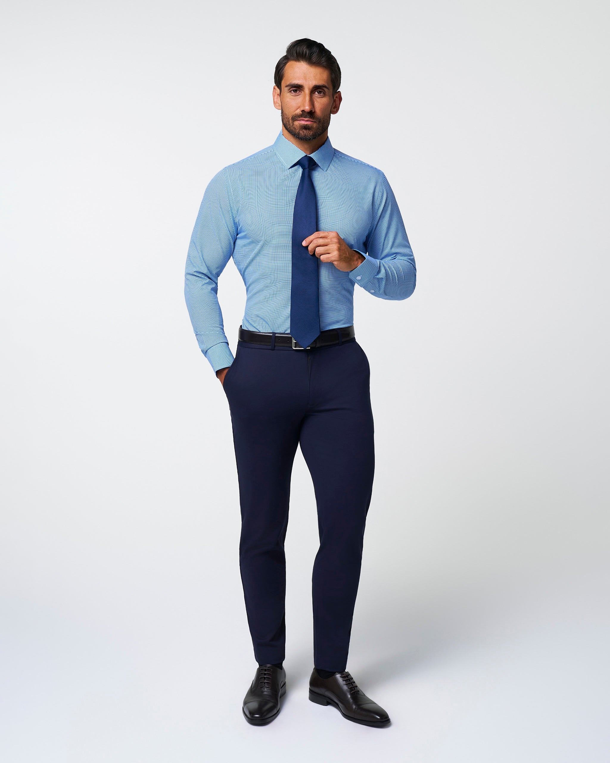 "The Meram" Blue Windowpane