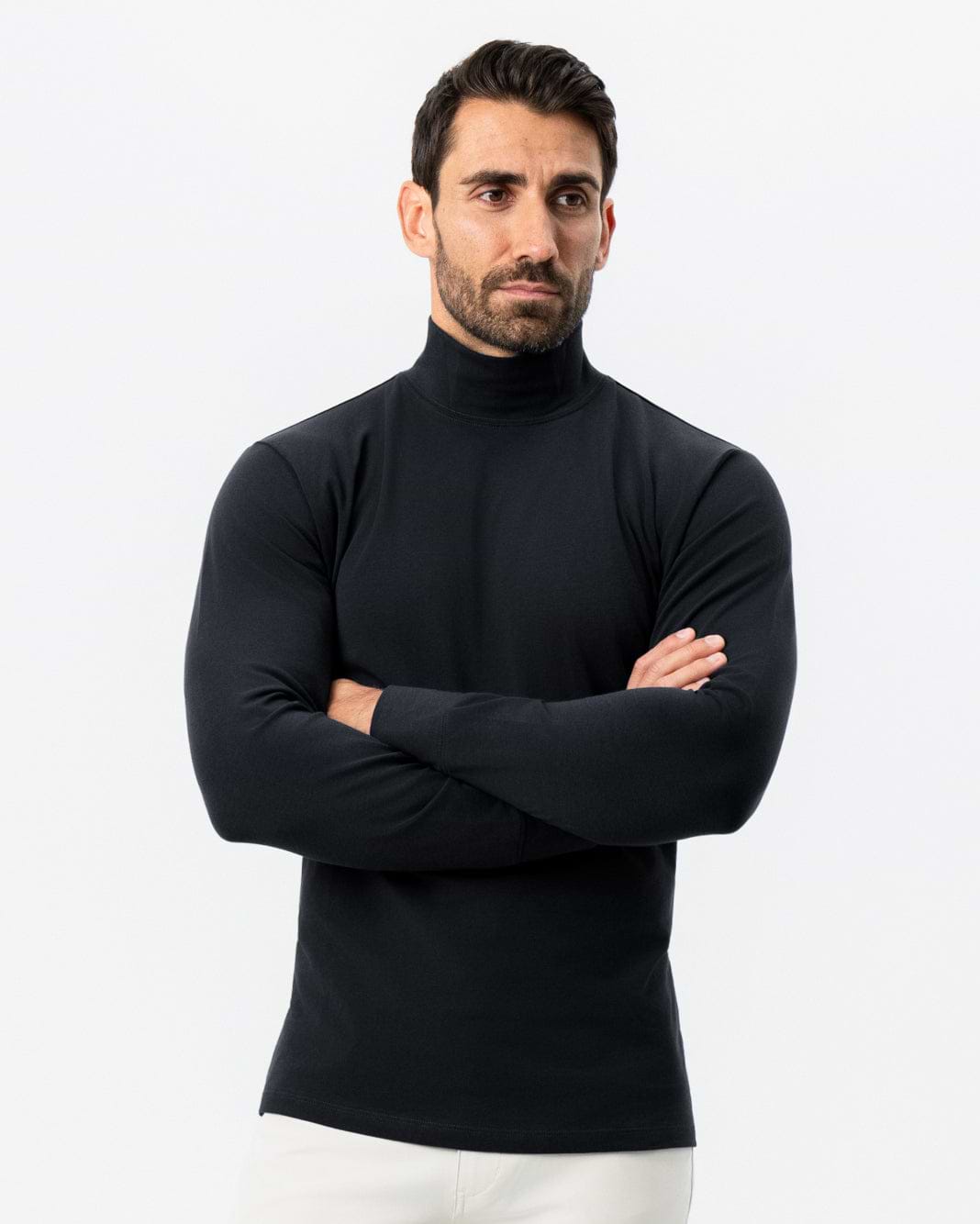 Mock Turtleneck - Black
