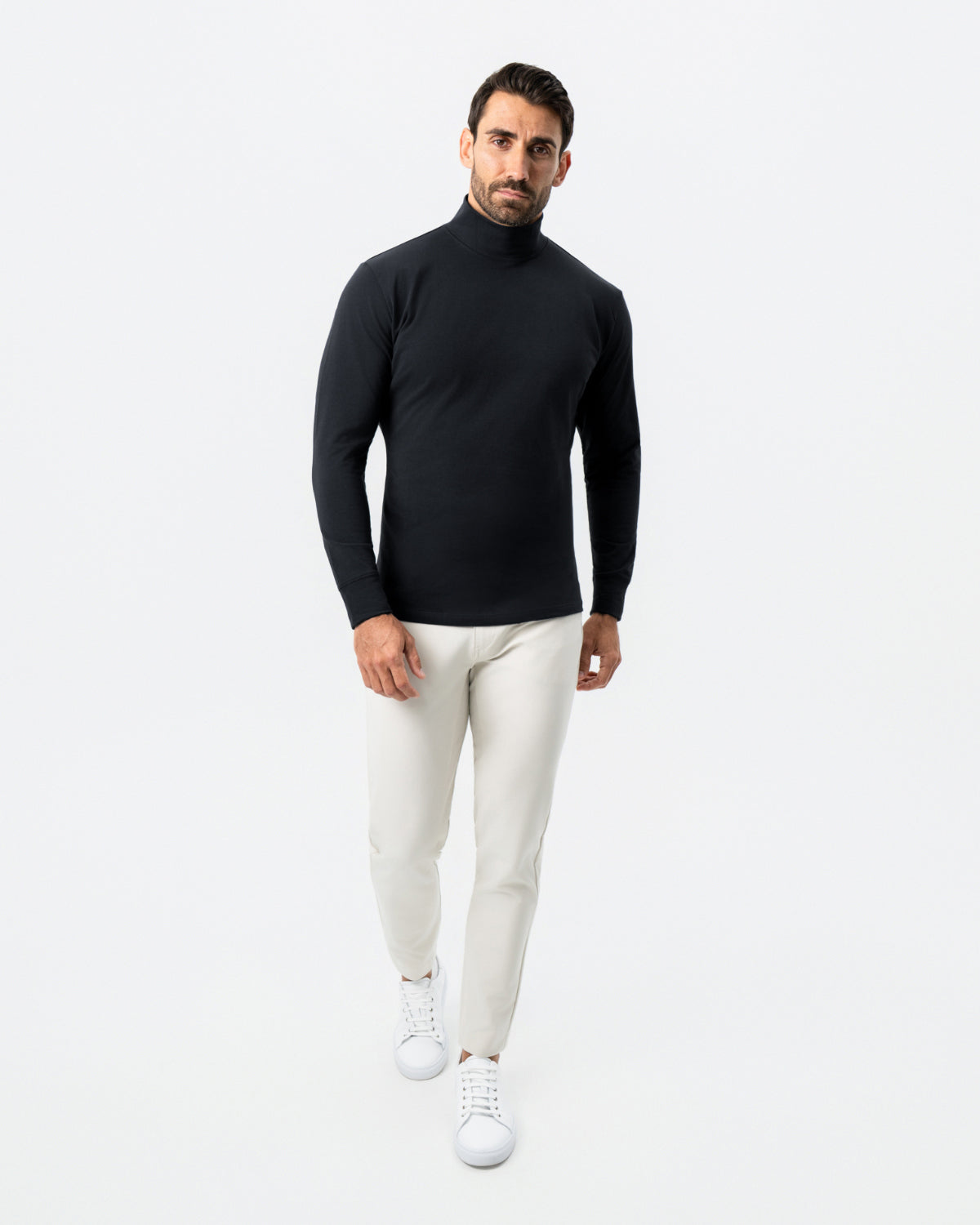 Mock Turtleneck - Black