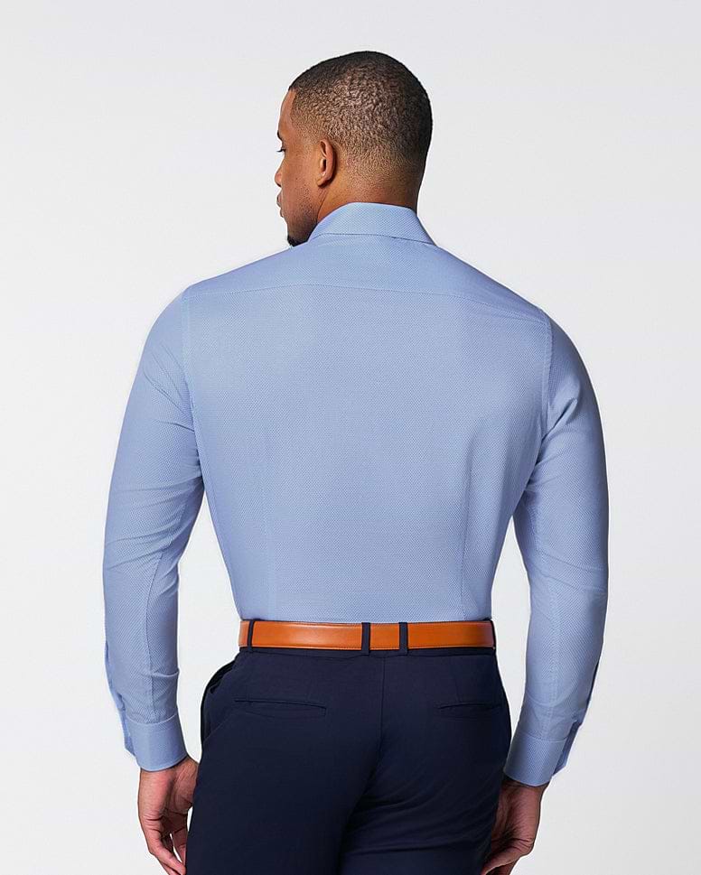 "The Morrison" Blue & White Mini Pattern