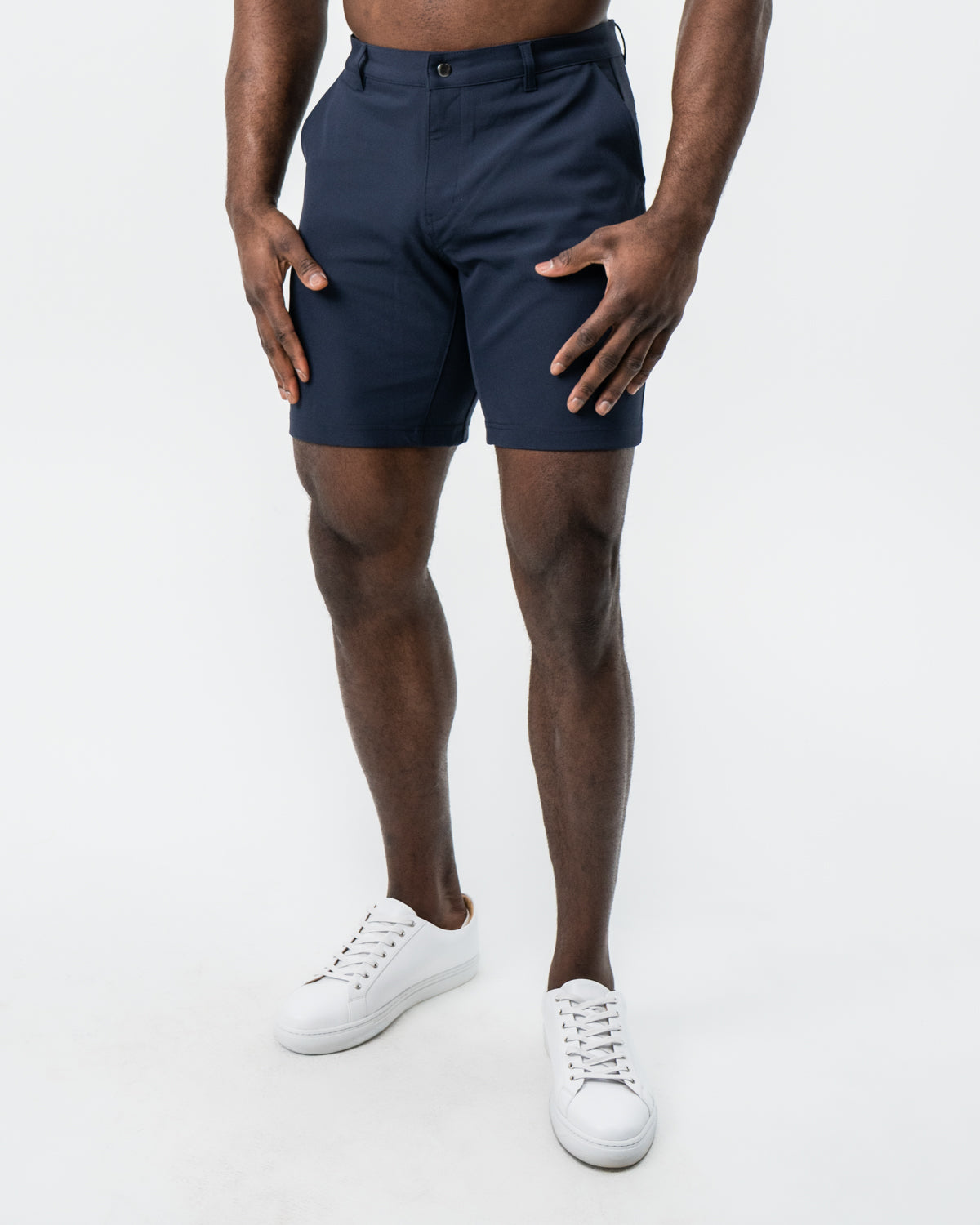 Athletic Fit Shorts - Navy