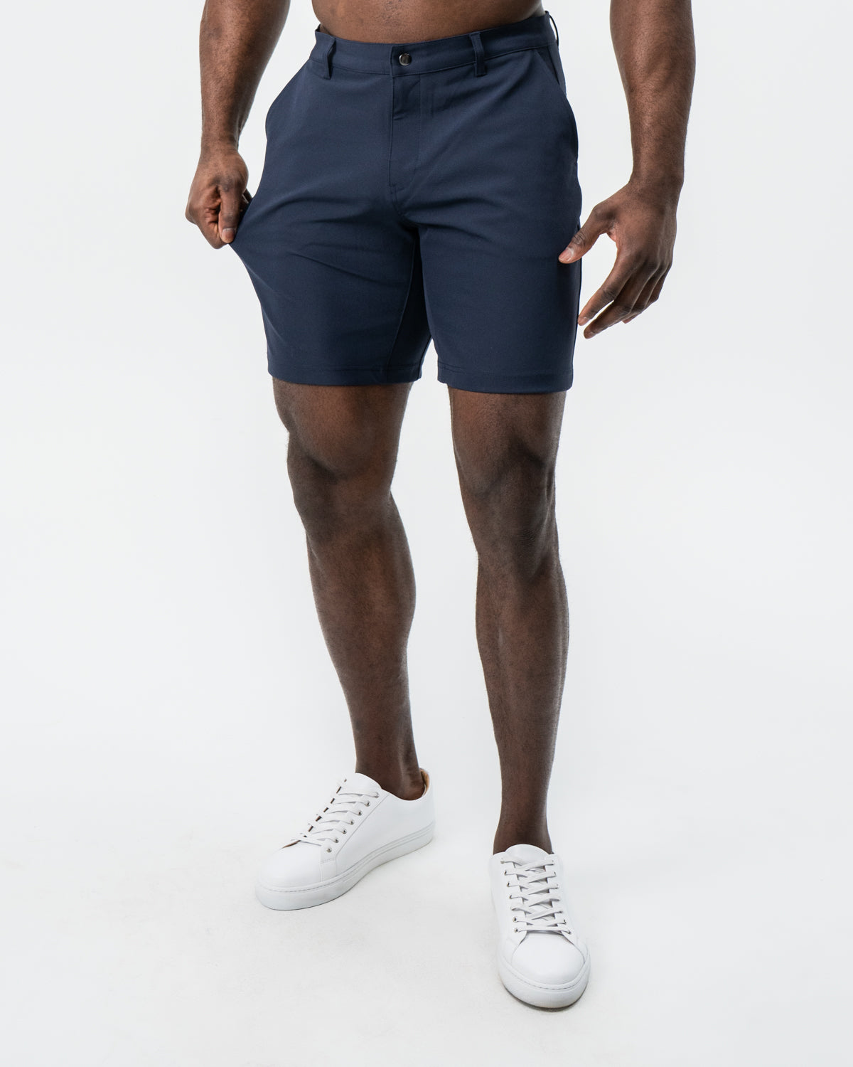 Athletic Fit Shorts - Navy