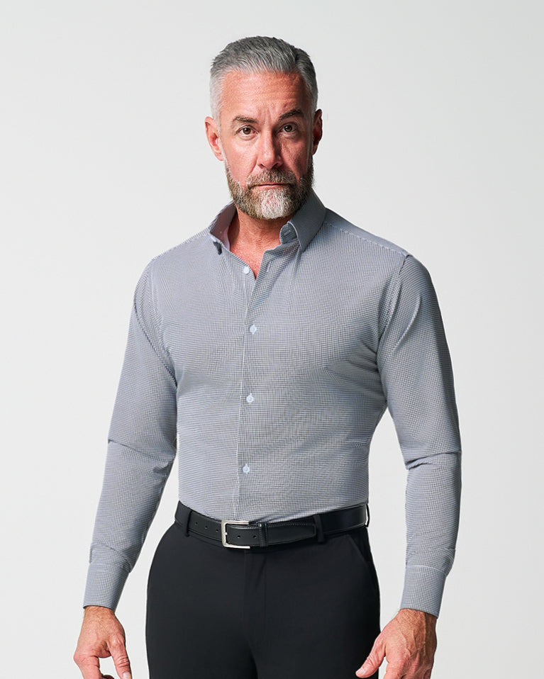 "The Newbury" Black Windowpane