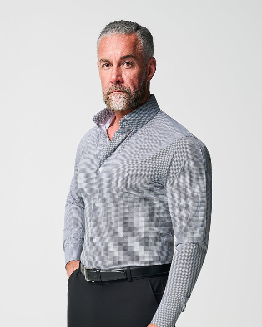 "The Newbury" Black Windowpane