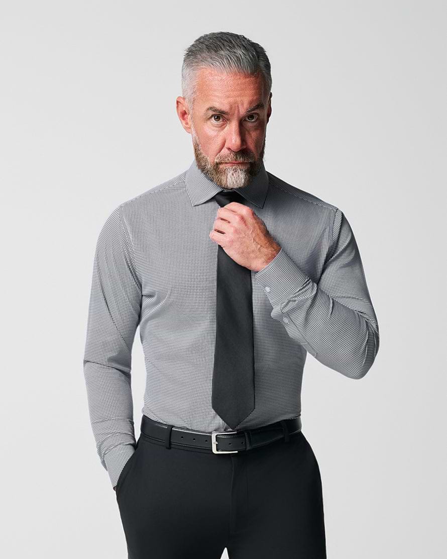 "The Newbury" Black Windowpane