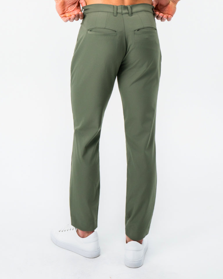 Athletic Fit Stretch Tech Chino - Olive