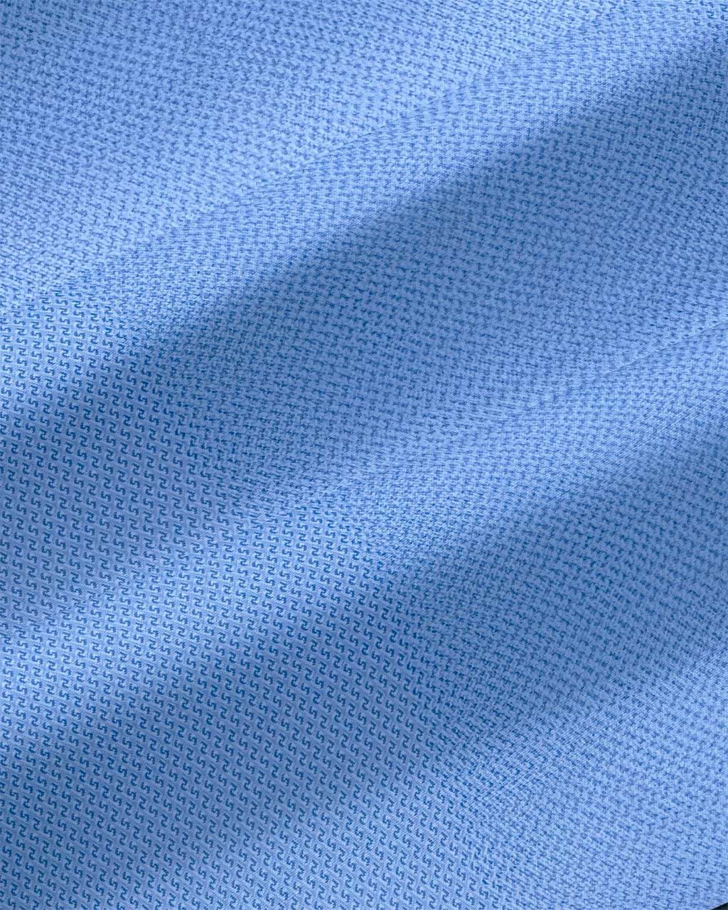 ''The Robin'' Light Blue Mini Diamond Jacquard