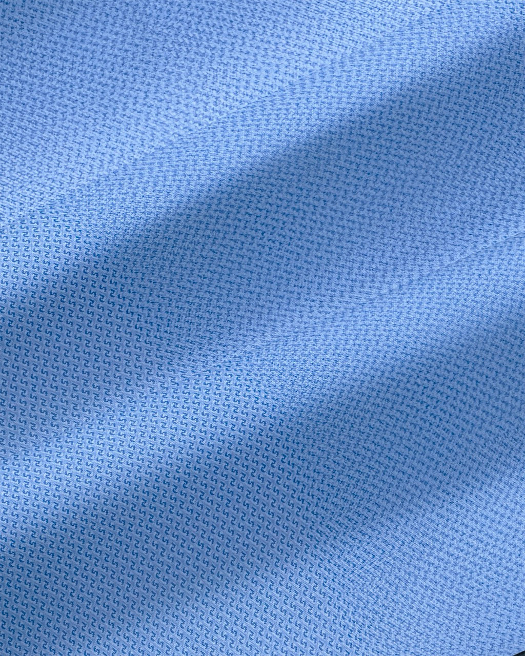 ''The Robin'' Light Blue Mini Diamond Jacquard