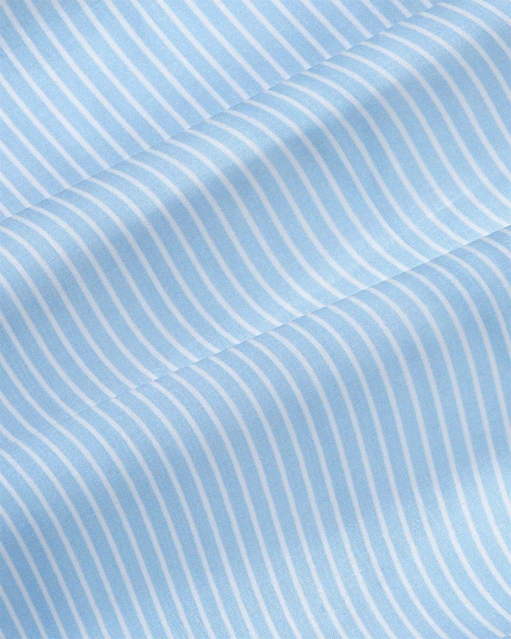 "The Rocky" Powder Blue with White Stripes