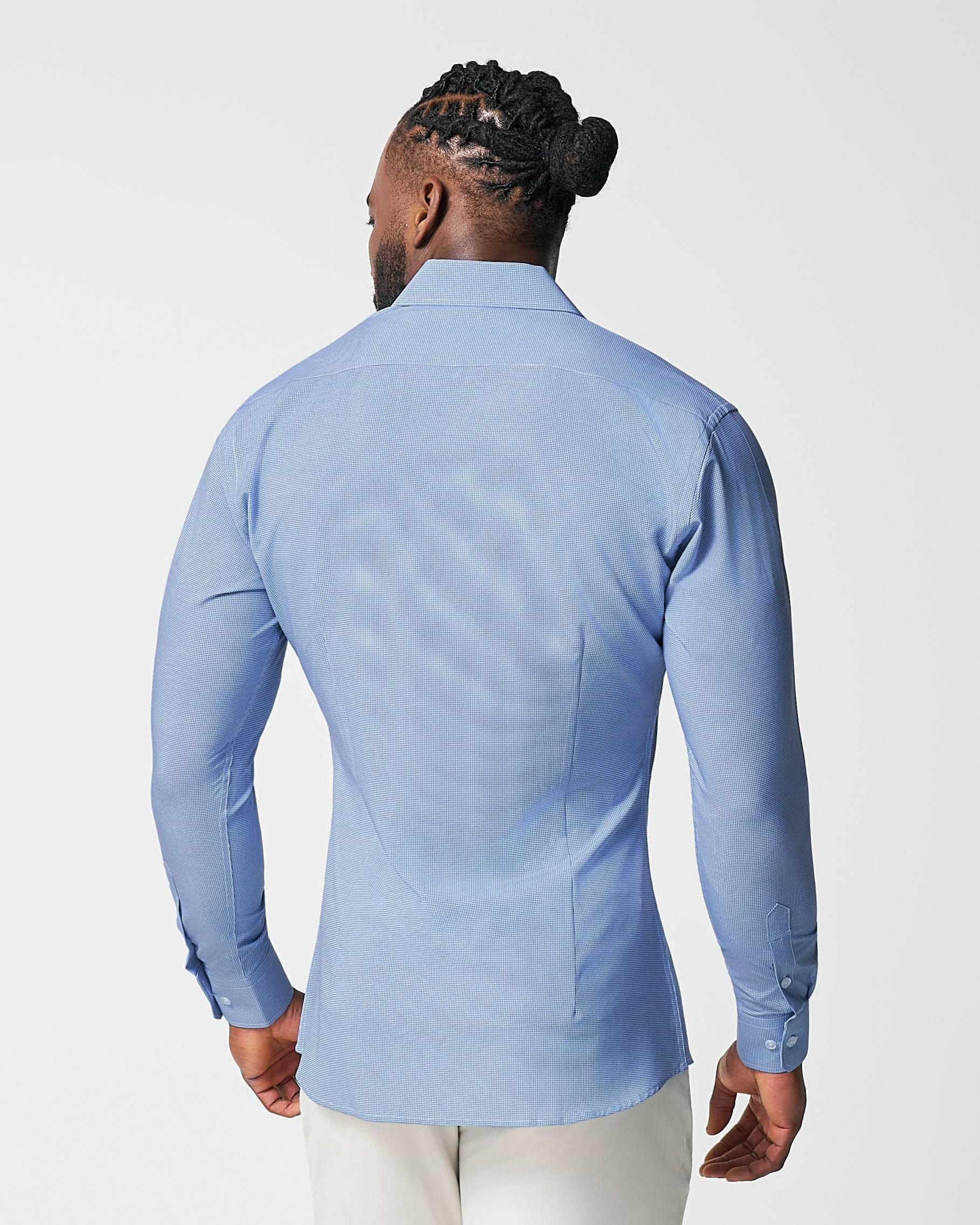 "The Rover" Blue Mini Windowpane