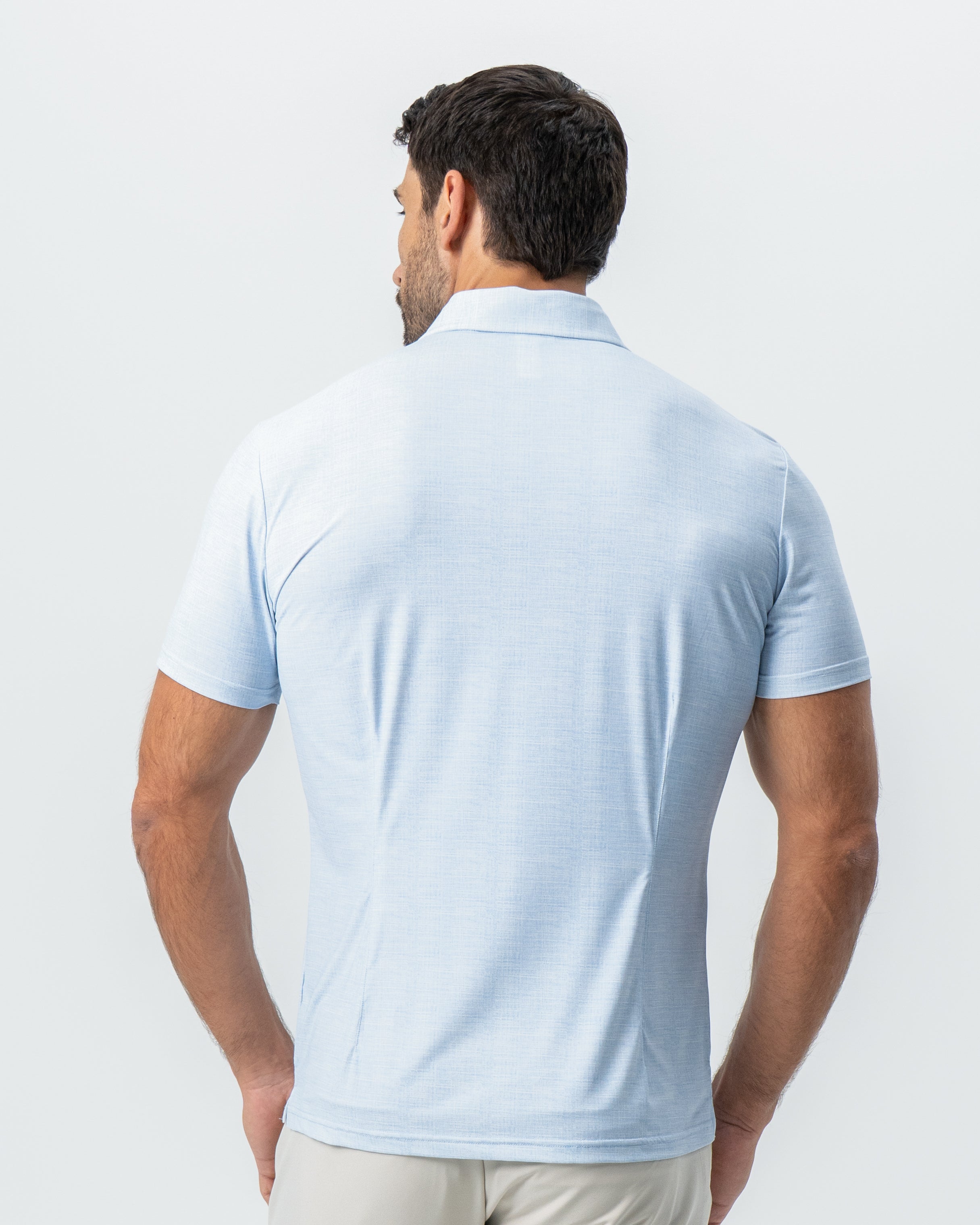 "The Sky" Linen Light Blue