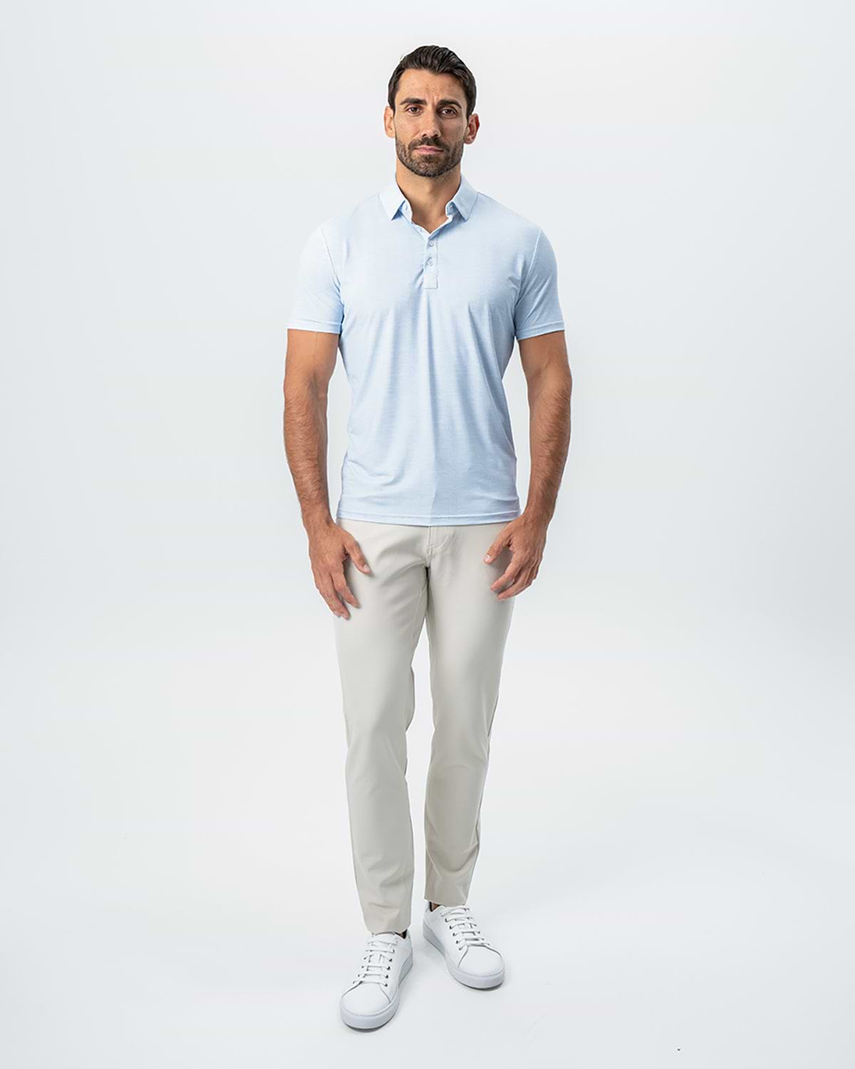 "The Sky" Linen Light Blue