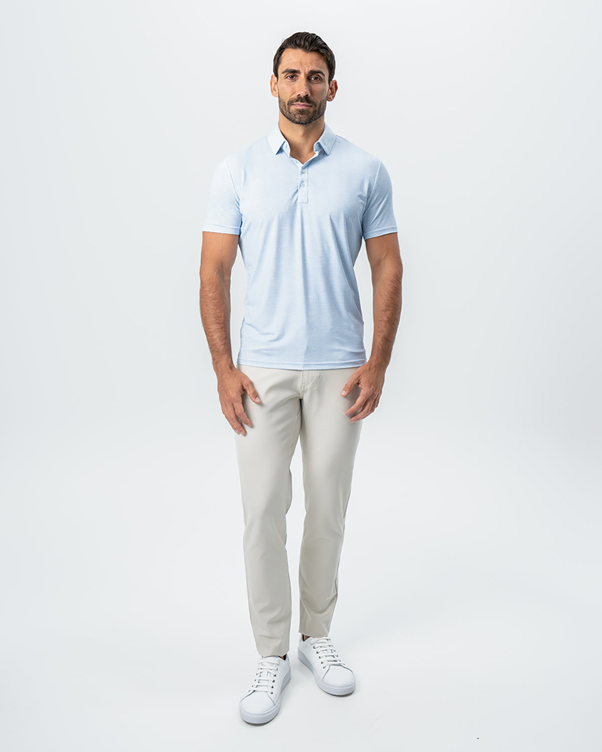 "The Sky" Linen Light Blue